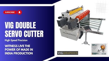 VIG Graphics at 53rd FCBM Conference, Agra 2025 | VIG Double Servo Cutter | Made in India