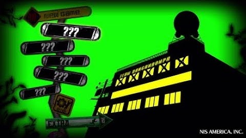 Danganronpa V3 Menu Sound Effect - Option Locked
