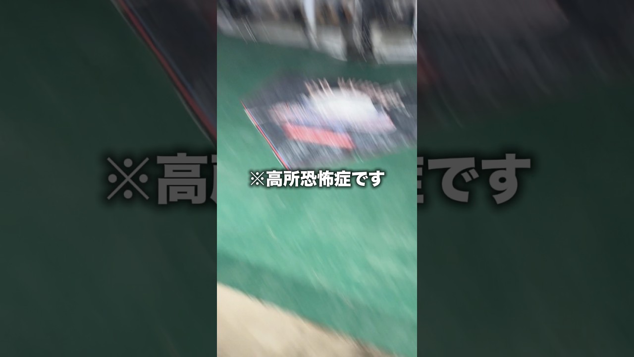 【ガードなし】落ちたら終わりなバッティングセンター