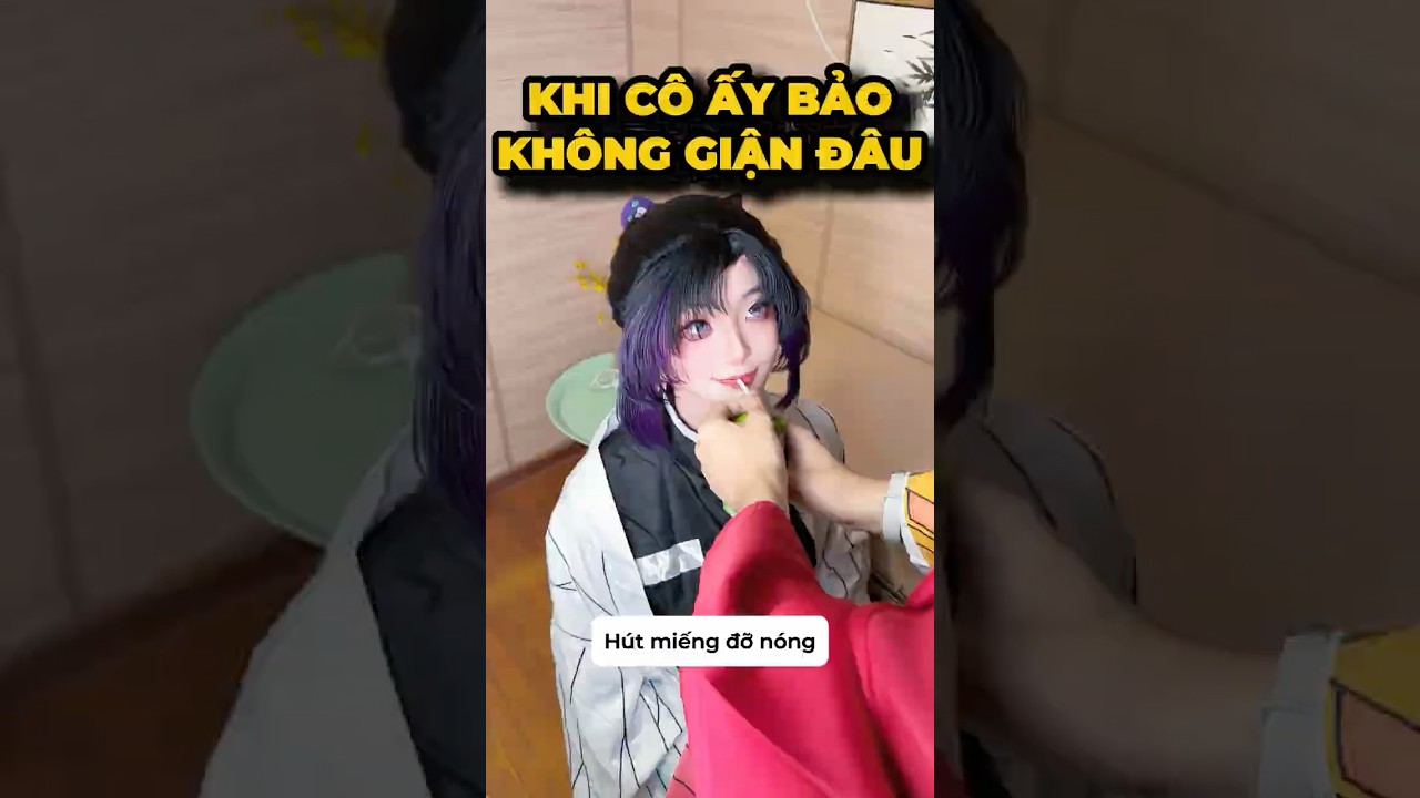 "Cô ấy không giận tôi"😀- Giyuu san#cosplay #shorts #minnacosplay