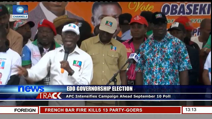 Edo Governorship Election: APC Intensifies Campaign Ahead Of Poll