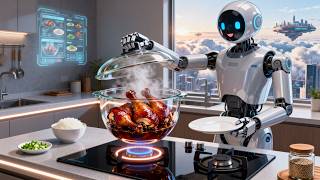 🤖🏙️ Future City Life: No Cooking, No Chores, All Robots & High-Tech – Would You Want to Live Here? ✨