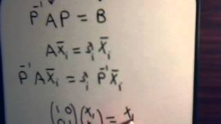 linear algebra video #26: eigenvalues of similar matricies