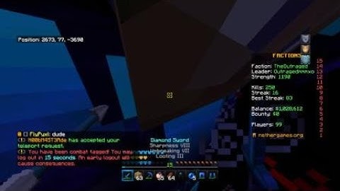 I got tp trapped nethergames factions