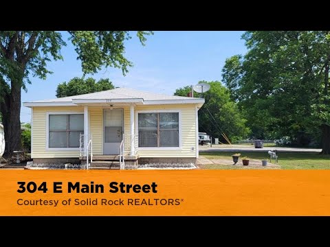 304 E Main Street, Chouteau, OK home video tour