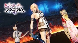 「DISSIDIA FFNT」Gameplay #4: Playing as Lightning (Open BETA) PS4 Pro