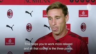 Milan Derby : Interview with Lucas Biglia