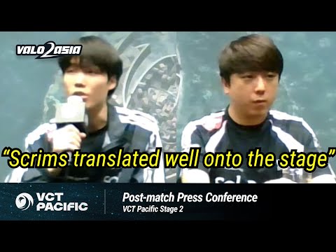 DRX (DRX vs. TS) 2025 VCT Pacific Stage 2 Post-Match Press Conference