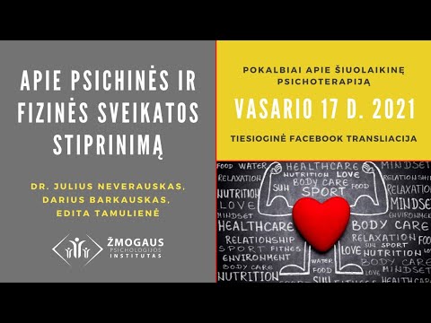 Profesionalų diskusija: Apie fizinės ir psichinės sveikatos stiprinimą