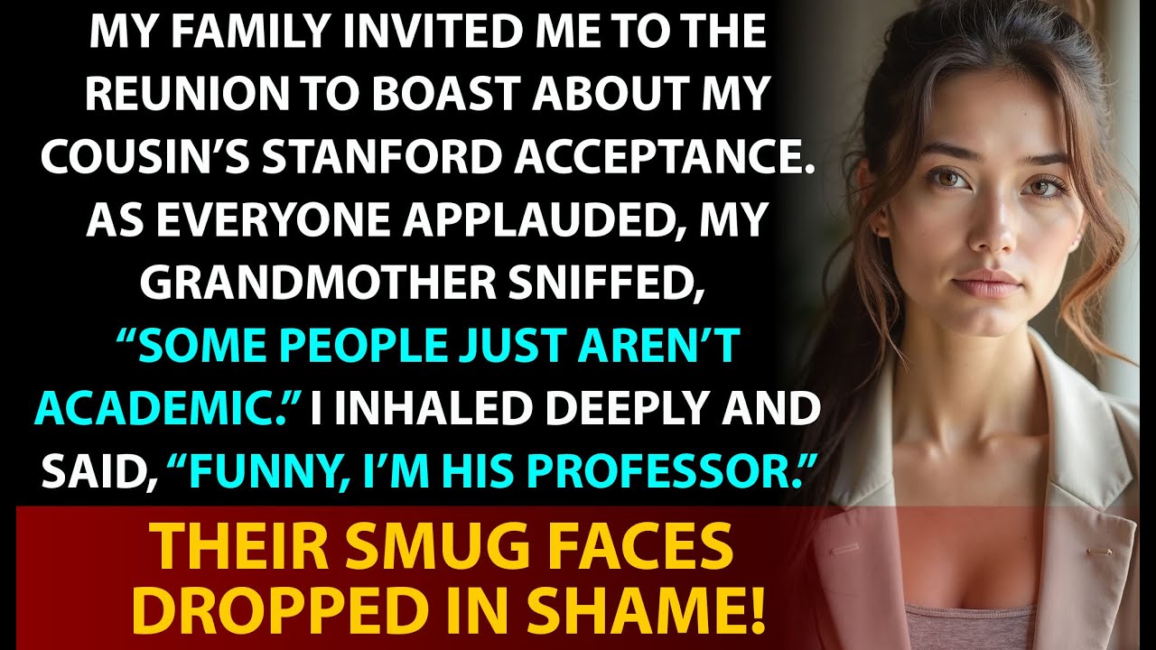 Was I Invited to Be Humiliated? Family Reunion Turned Into an Achievement Show.