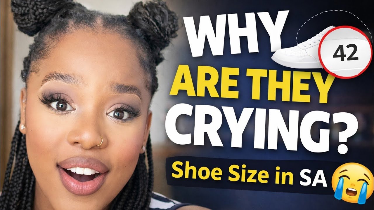 I DIDN'T KNOW SHOE SIZE IN SOUTH AFRICA WOULD CAUSE THIS 😱 Nigerians are crying 