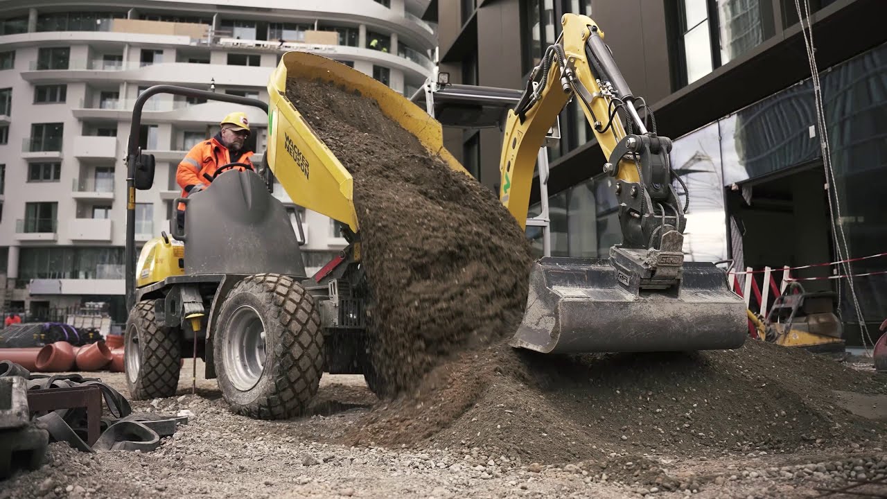 De bouwplaats van de toekomst – emissievrij en geluidsarm in het midden van Wenen