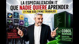 Cómo entrar en IT sin competir contra millones (COBOL Mainframe 2026)