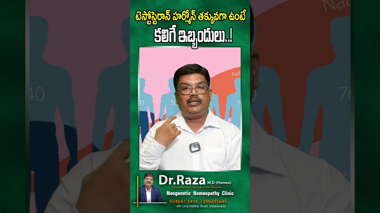 What are Symptoms of Too Low Testosterone? : 