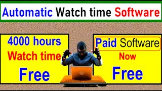 🛑Get 4K Watch Time on YouTube with Just One Click Boost Your Views with Automatic Watch Time screenshot 3