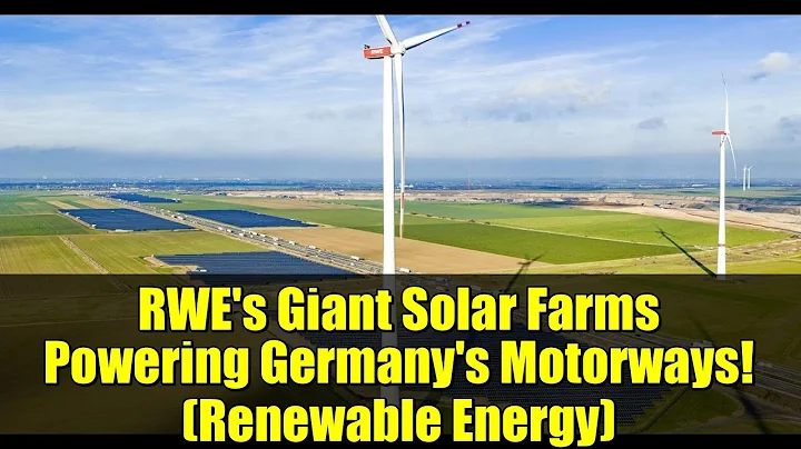 RWE's Giant Solar Farms Powering Germany's Motorways! (Renewable Energy)