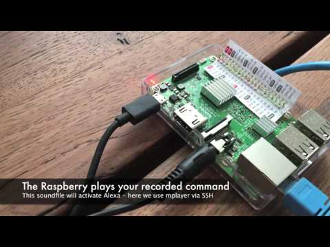 Start Amazon Echo's Alexa with a Raspberry Pi!