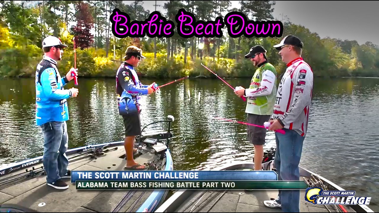 Scott Martin Challenge With Spider-Man & Barbie Poles - Fishing Rods, Reels,  Line, and Knots - Bass Fishing Forums