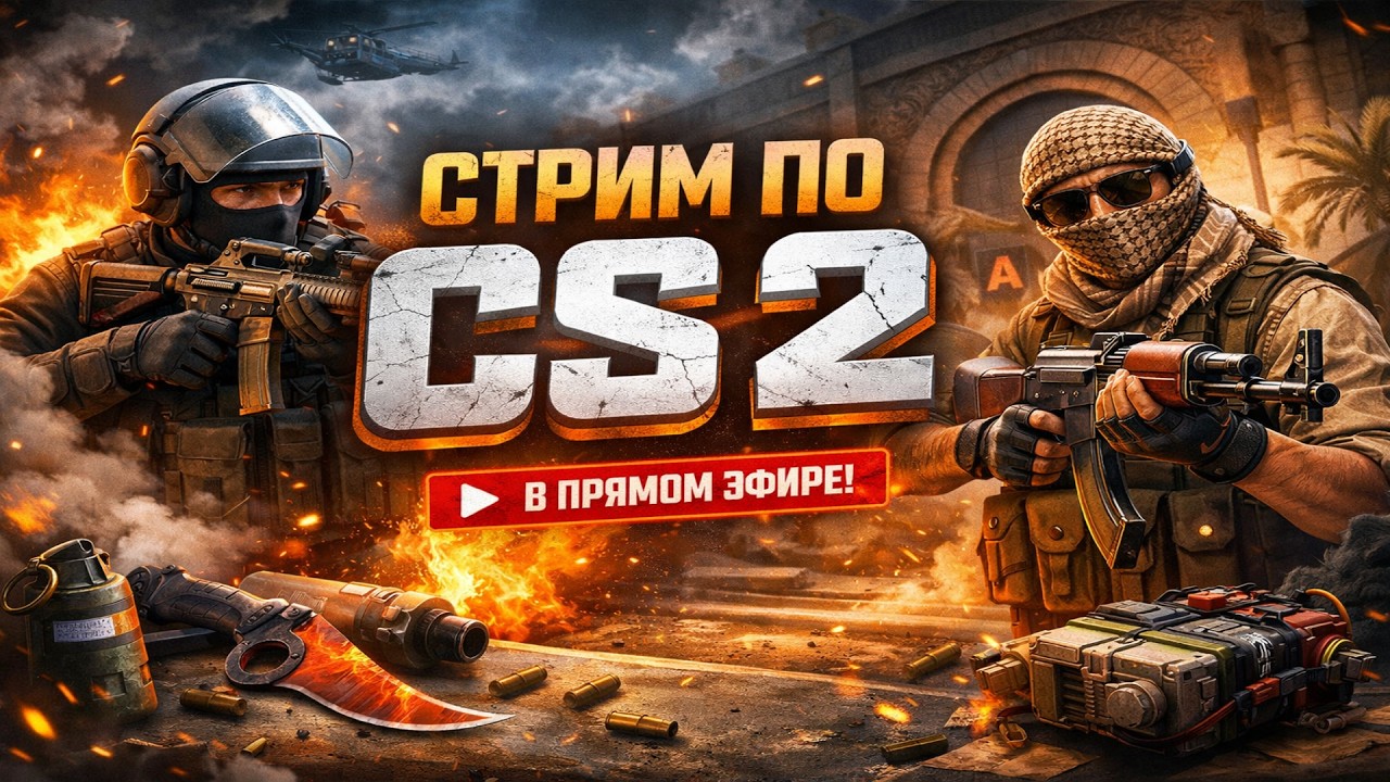 CS2 LIVE 🔥 | FACEIT 10 LVL | PREMIER S4 SEASON | SKIN GIVEAWAYS 🎁 - YouTube