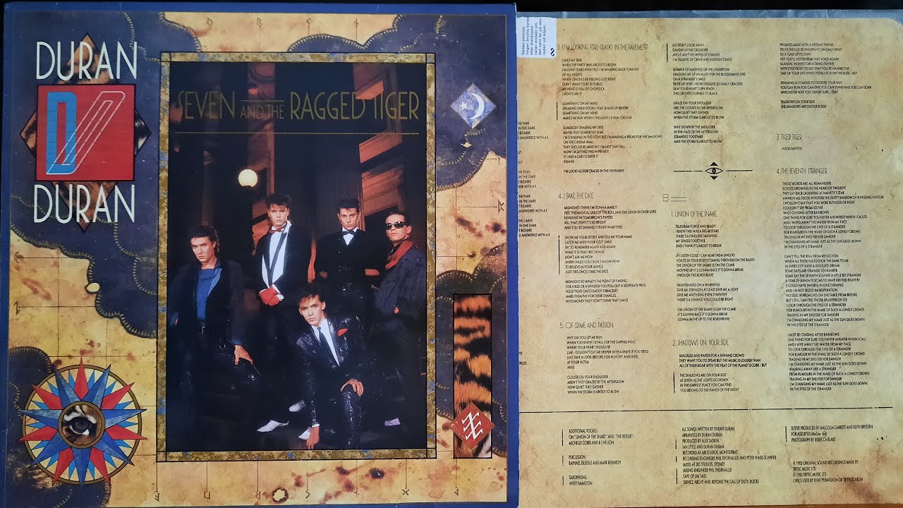 Duran Duran. Seven And The Ragged Tiger. Lp 1983. Side A - YouTube