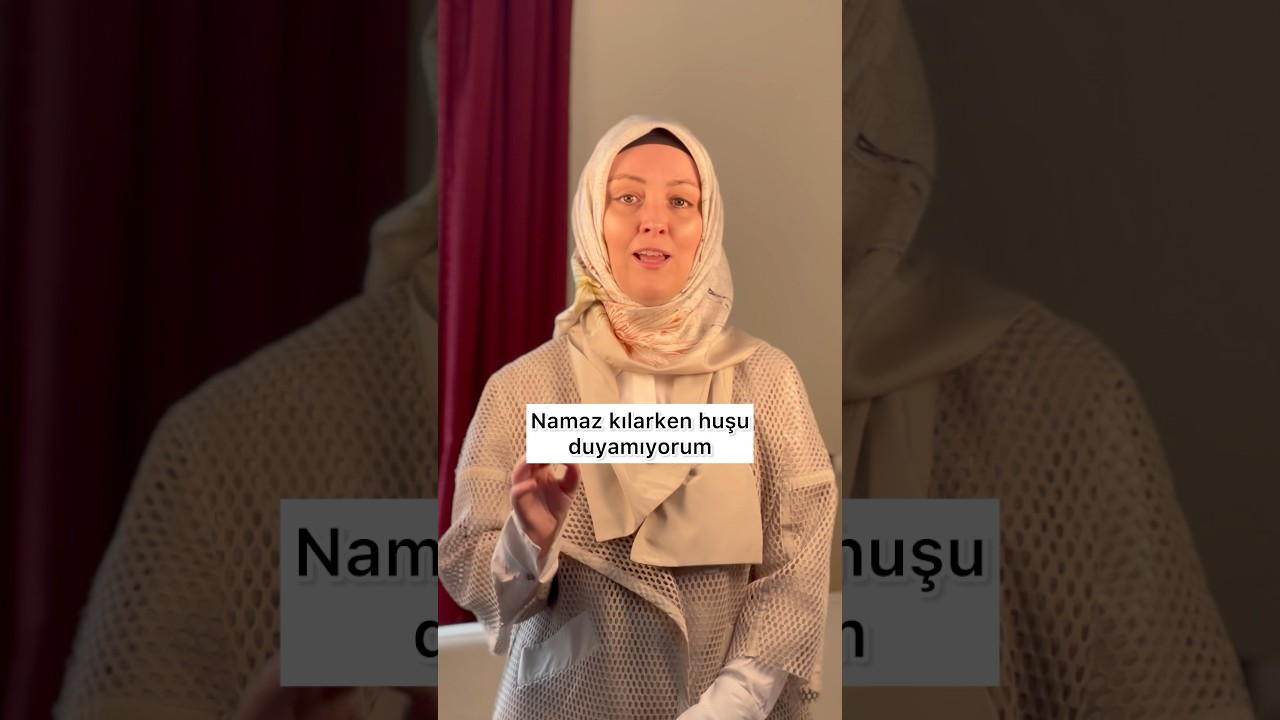NAMAZ KILARKEN HUŞU DUYAMIYORUM DİYENLER… NAMAZIN NÖRO 