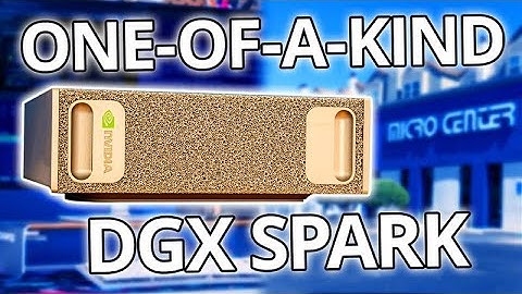 NVIDIA DGX Spark Benchmarks at Micro Center!!