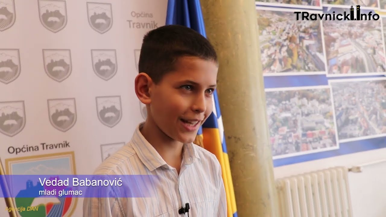 Prijem Vedada Babanovića, mladog glumca iz Travnika