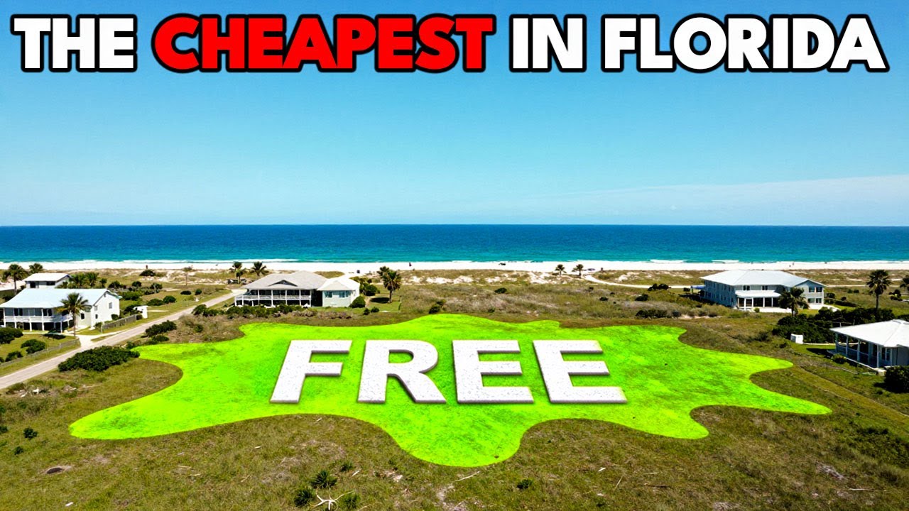 Florida Places Practically Handing Out Free Land. Yes, Seriously
