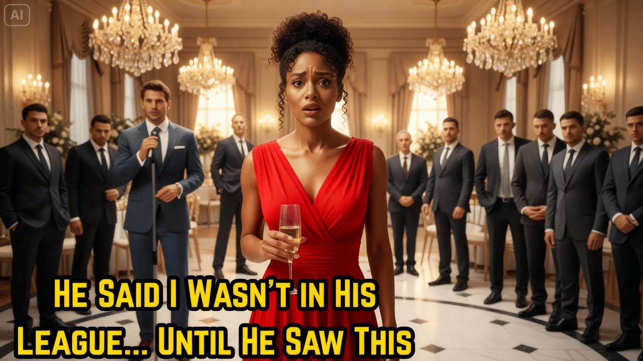 My Boyfriend Announced I Was “Not in His Financial League” at His Graduation Party—So I Quietly