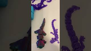 3D Printed Creatures 🦎 Calm ASMR #TouchASMR #PrinterASMR #TechSounds #CalmVideo