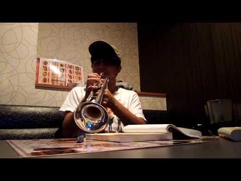 中山競馬場 G ファンファーレ 吹いてみた