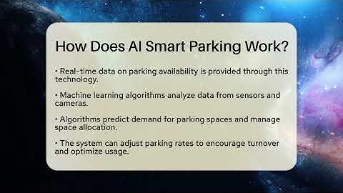 How Does AI Smart Parking Work? - Talking Tech Trends