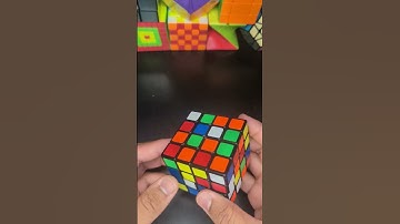 When you try checkerboard pattern on 4x4 #rubikscube #cubing