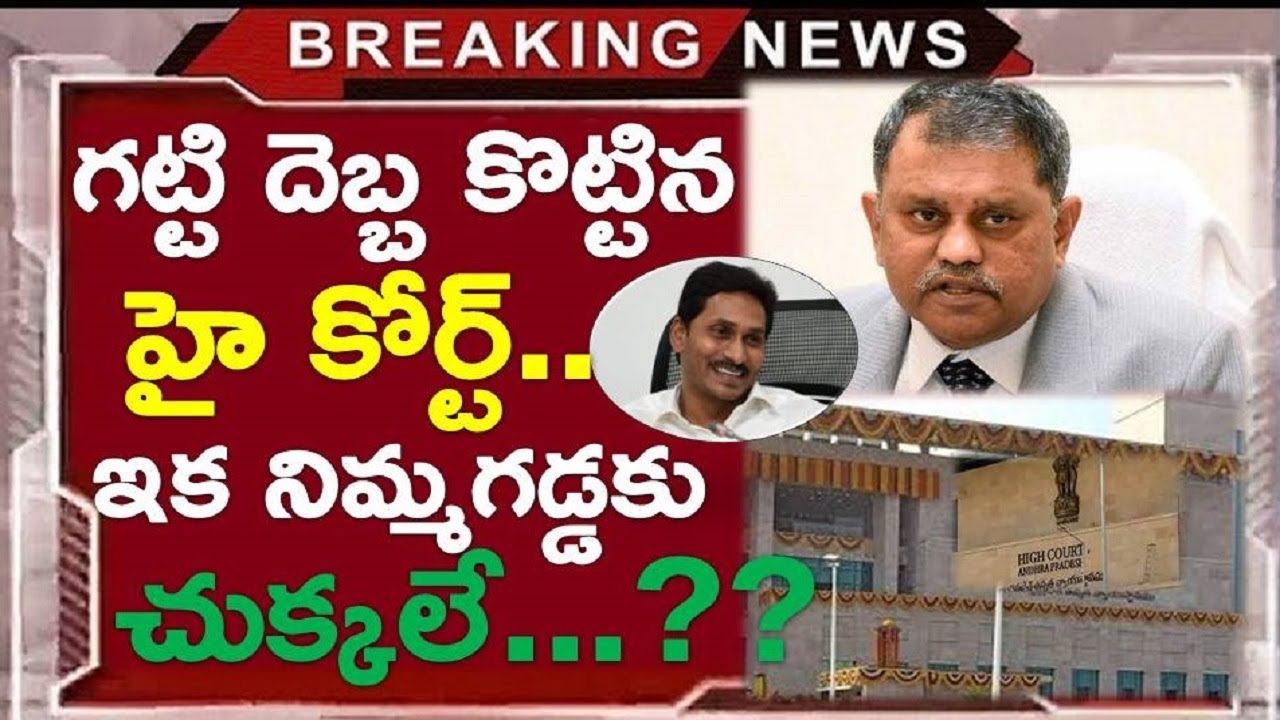 Breaking Update: HighCourt Shocks Nimmagadda Ramesh Kumar Over Confident | Ycp | News220