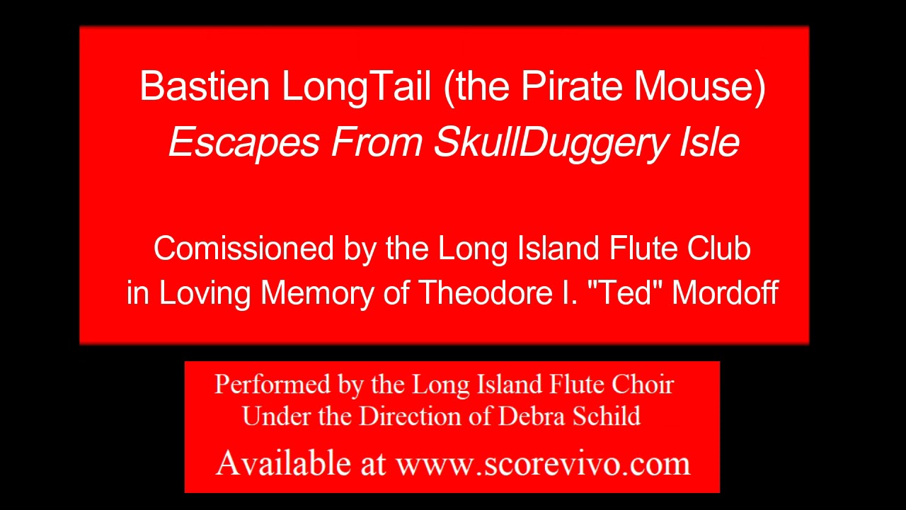 Bastien LongTail (The Pirate Mouse) Escapes From SkullDuggery Isle