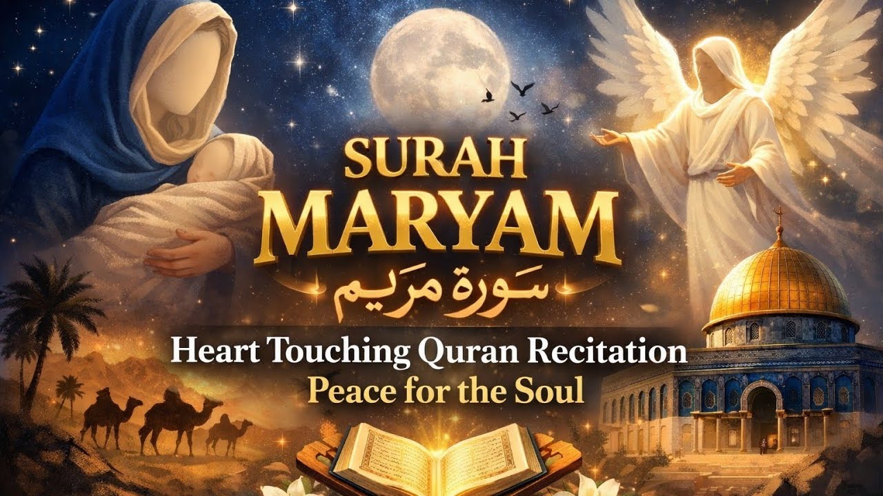 Surah Maryam (سورة مريم) | Heart Touching Quran Recitation | Peace for the Soul