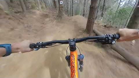 Insta360 EVO 180 3D VR - MTB Jump Track at Woodhill Bike park NZ