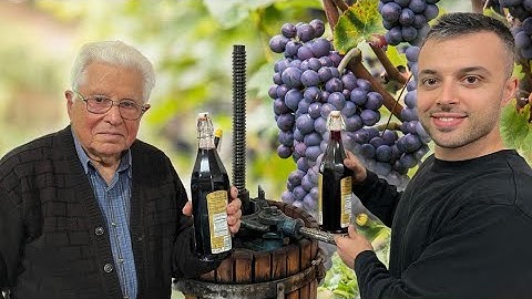 Italian Grandpa Teaches Me How To Make Authentic Homemade Wine