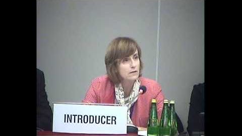 Working Session 6 - Human Dimension Implementation Meeting 2015