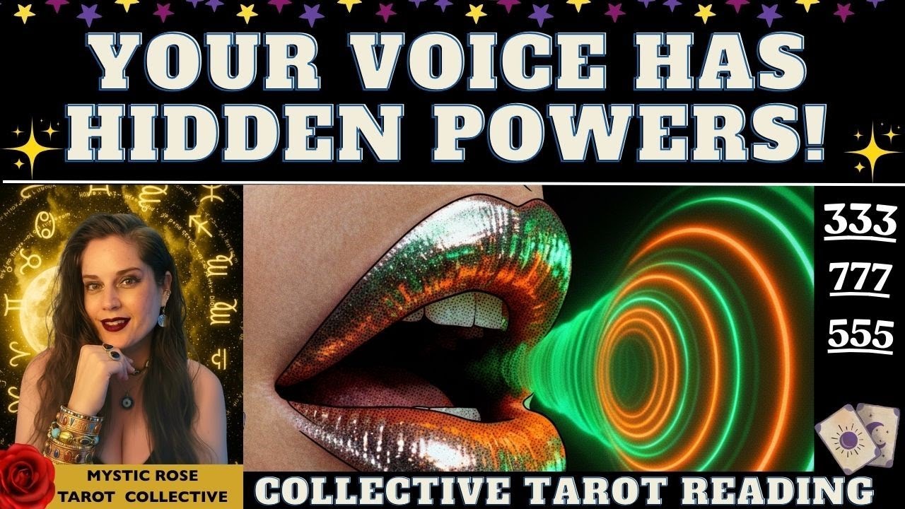 У ВАШЕГО ГОЛОСА ЕСТЬ СКРЫТАЯ СИЛА! 333 777 555 Таро Коллектив