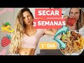 MINHA DIETA PARA SECAR BARRIGA EM 3 SEMANAS | DIÁRIO DA DIETA - 1° Dia: Vontade de comer mais!😱