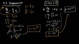 Calculus II - 6.2 Supplement