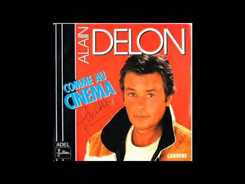 Alain Delon - Comme au Cinema (vinyle rip 45 tours) - 1987