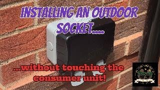 Installing an Outdoor Socket | Simple and Easy Installation