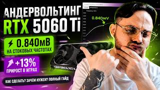 АНДЕРВОЛЬТ и РАЗГОН RTX 50 СЕРИИ - ещё не было так просто