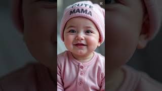 أول مرة ينطق ماما وبابا    لحظة لا ت نسى                                                    سمعها