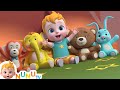Five Little Animals More Kids Songs NuNu Tv Nursery Rhymes 