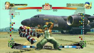 SSF4 AE: Sasaki (Cody) vs Markun2009 (Yun) - Game 2 Ranked Match (720p HD)