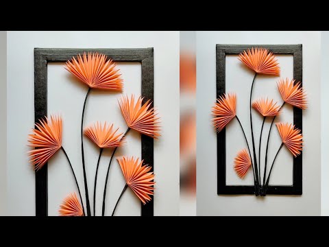 DIY Beautiful Wall Hanging || Room Decor Idea || Easy Paper