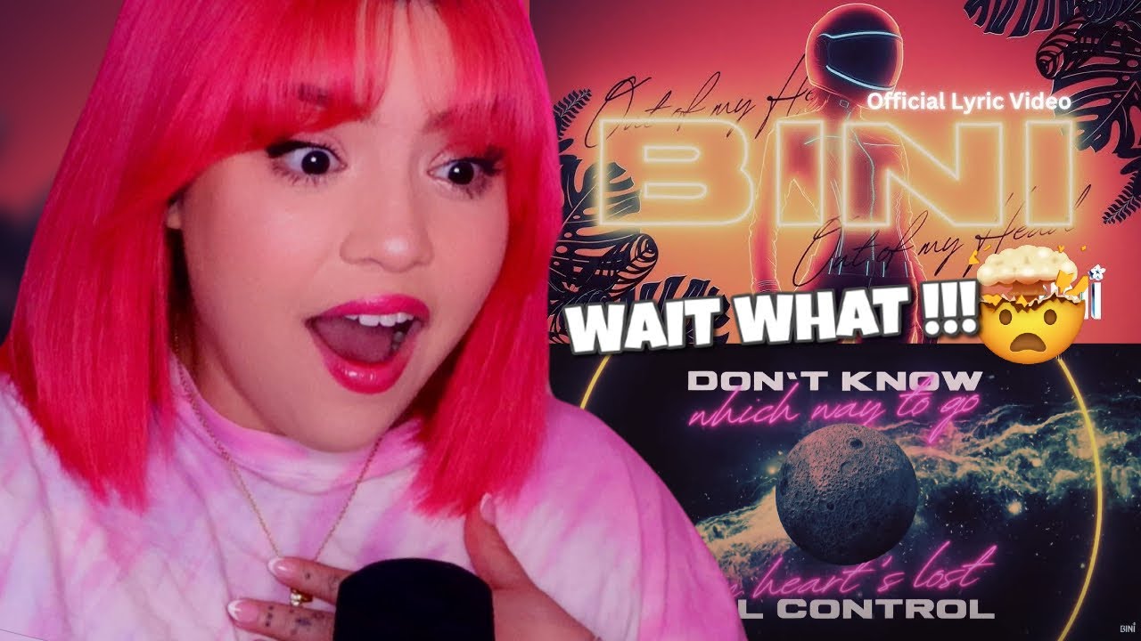 [РЕАКЦИЯ] BINI | Официальное лирическое видео «Out Of My Head»